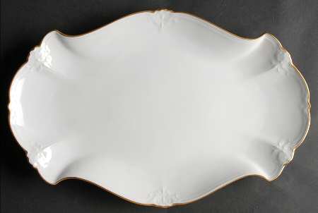 Baroness (Duchess) Gold 15" Oval Serving Platter