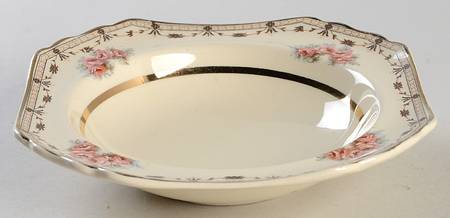 Coronation Rim Cereal Bowl by Thomas Hughes & Sons