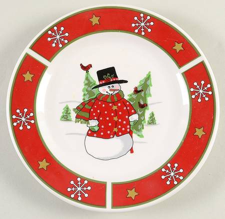 Wonderland Traditions Salad Plate
