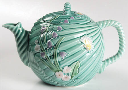 Lily of the Valley Teapot & Lid