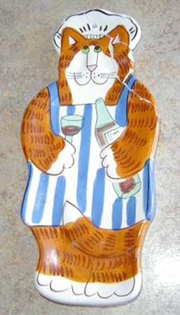 Catzilla Figural Spoon Rest