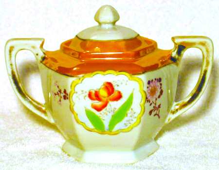 HYS5 Sugar Bowl & Lid by Hotta Yu Shoten & Co