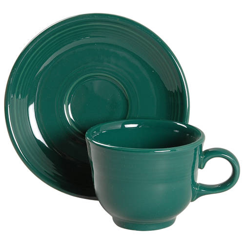 Flat Cup & Saucer Set