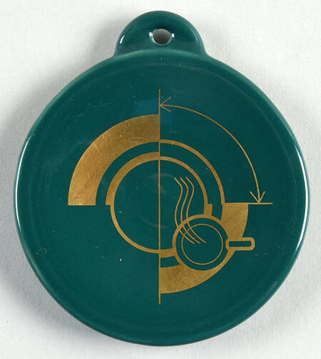 Fiesta Evergreen (Intro 2007) Ornament by Homer Laughlin 