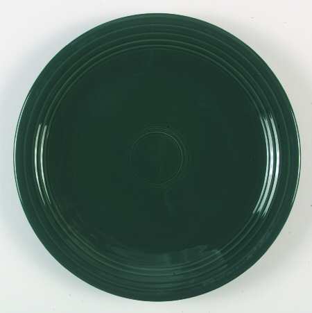 Fiesta Evergreen (Intro 2007) 11" Chop Plate (Round Platter)