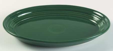 Fiesta Evergreen (Intro 2007) 9" Oval Serving Platter by Homer Laughlin 
