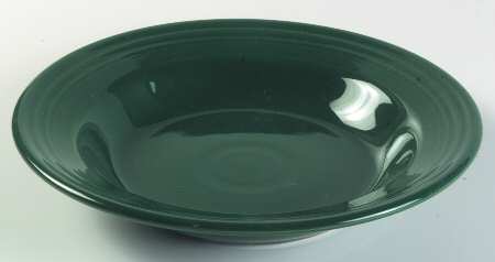 Fiesta Evergreen (Intro 2007) Large Rim Soup Bowl by Homer Laughlin 