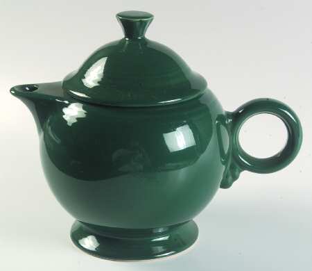 Fiesta Evergreen (Intro 2007) Teapot & Lid by Homer Laughlin 