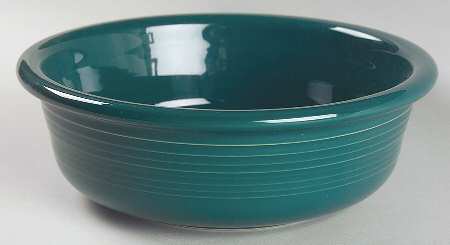 Fiesta Evergreen (Intro 2007) 7" Round Vegetable Bowl by Homer Laughlin 