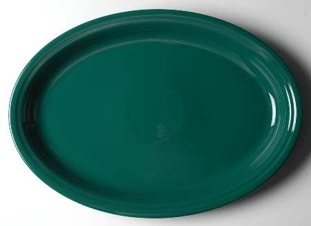 Fiesta Evergreen (Intro 2007) 19" Oval Serving Platter