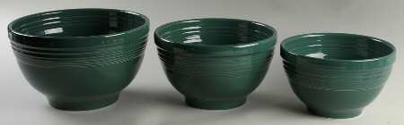 Fiesta Evergreen (Intro 2007) (3 Piece) Baking Bowl Set (11", 9", 8")