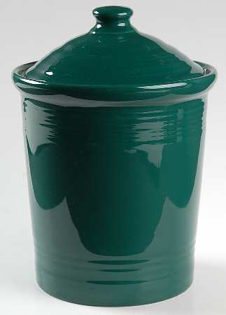 Fiesta Evergreen (Intro 2007) Medium Canister & Lid