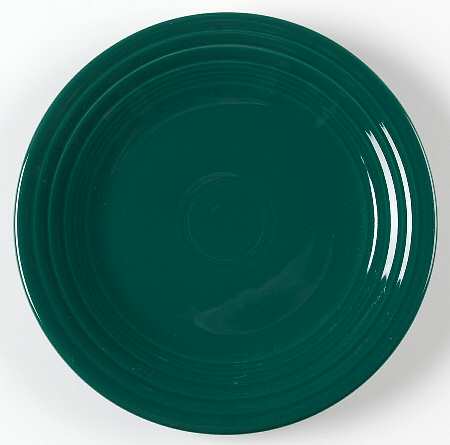 Fiesta Evergreen (Intro 2007) Luncheon Plate by Homer Laughlin 