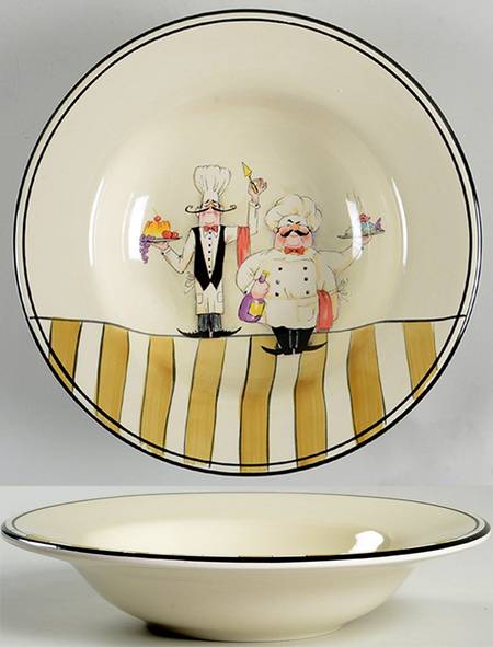 Le Chef Large Rim Soup Bowl