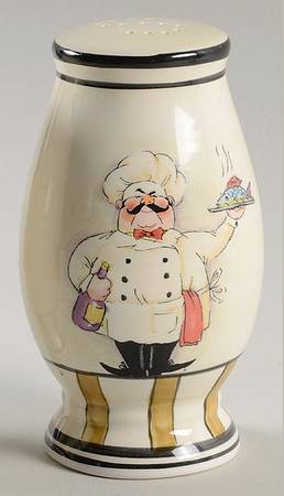 Le Chef Salt Shaker by Hd Designs