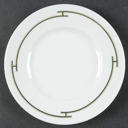 Rythme Green Bread & Butter Plate