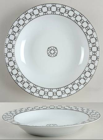 Fil d'Argent Deep Round Platter