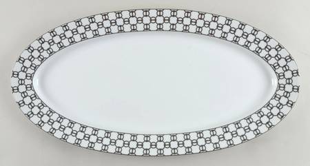 Fil d'Argent 23" Oval Serving Platter