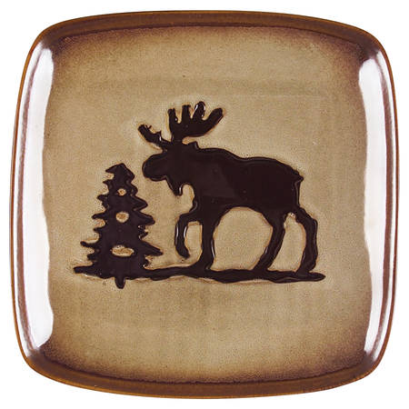 Woodland Square Dinner Plate by Homestudio