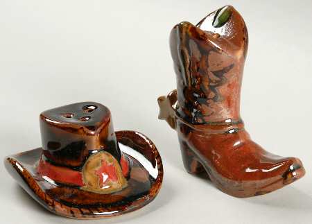 Canyon Ranch Figural Salt & Pepper Set