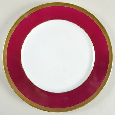 Laque de Chine Gold (Aubergene) by Haviland