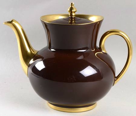 Laque de Chine Gold (Chocolate) Teapot & Lid