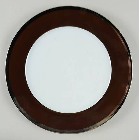 Laque de Chine Platinum (Chocolate) Service Plate (Charger)