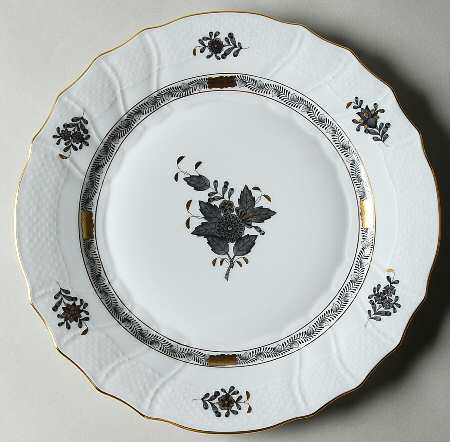 Chinese Bouquet Black by Herend