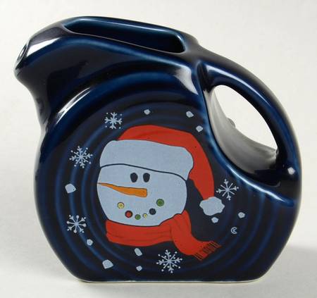 Fiesta Button Snowman by Homer Laughlin 