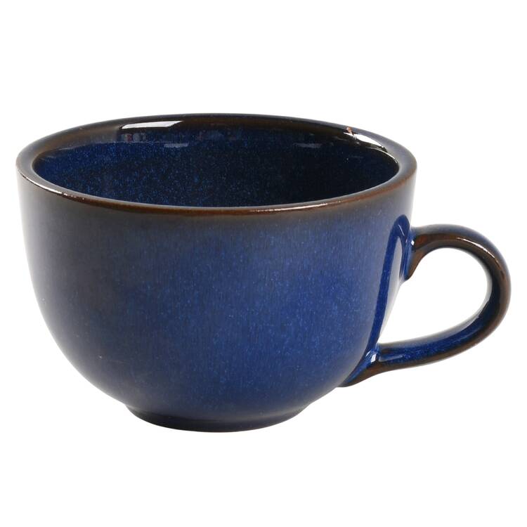 Suffolk Tableware Blue Flat Cup