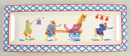 Chinatown 16'' Rectangular Tray