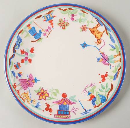 Chinatown Salad/Dessert Plate
