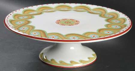 Grand Tour 12" Diameter Pedestal Cake Stand
