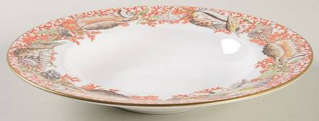 Sea Treasures Large Rim Soup Bowl