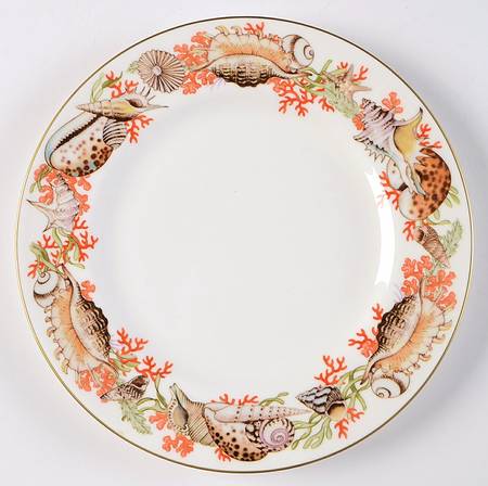 Sea Treasures Salad/Dessert Plate