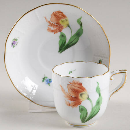 Kitty Flat Demitasse Cup & Saucer Set
