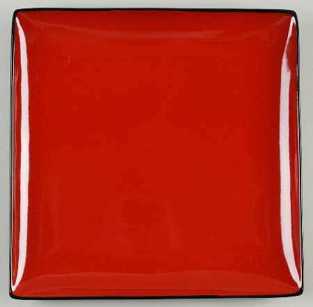 Rave Red Square 12" Square Chop Plate