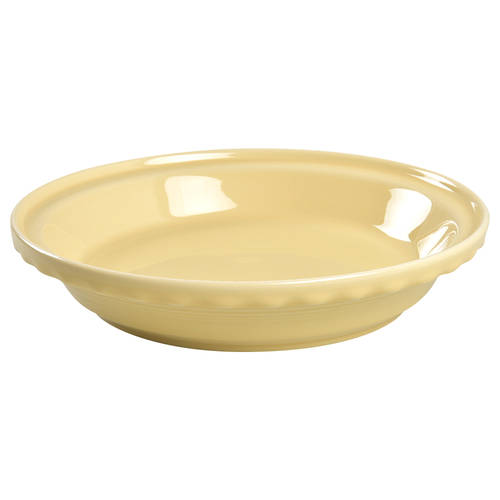 Fiesta Ivory (Intro 2008) Pie Serving Plate by Homer Laughlin 