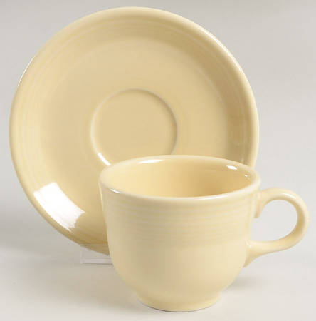 Flat Cup & Saucer Set