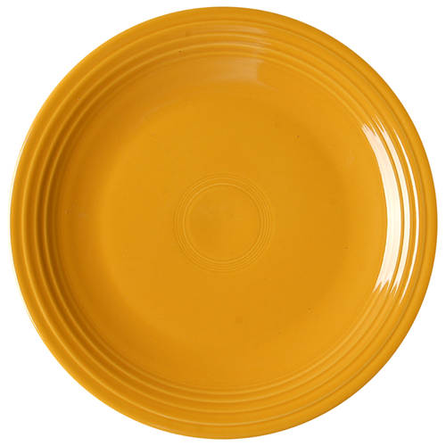 Fiesta Marigold (Intro 2008, 75th Anniversary) 11" Chop Plate (Round Platter) by Homer Laughlin 