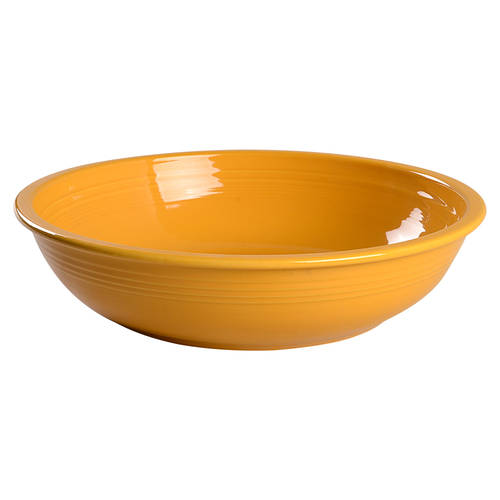 Fiesta Marigold (Intro 2008, 75th Anniversary) 12" Pasta Serving Bowl