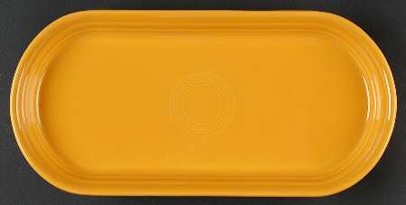 Fiesta Marigold (Intro 2008, 75th Anniversary) Bread Tray by Homer Laughlin 