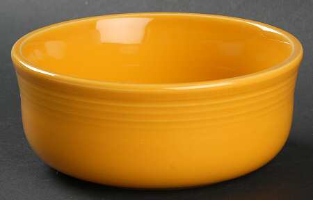 Fiesta Marigold (Intro 2008, 75th Anniversary) Chowder Bowl