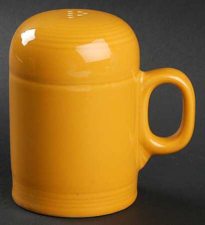 Fiesta Marigold (Intro 2008, 75th Anniversary) Stove Top Pepper Shaker