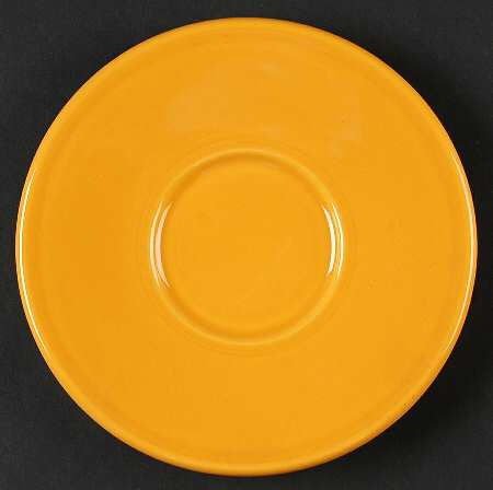 Fiesta Marigold (Intro 2008, 75th Anniversary) Saucer for Jumbo Cup