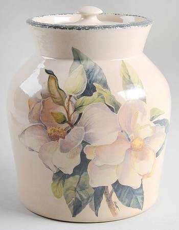 Magnolia Extra Large Canister & Lid