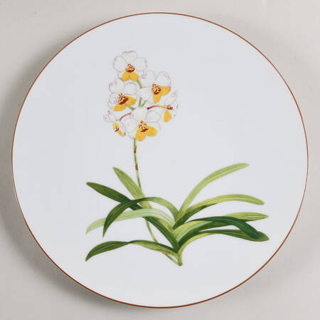 Jardin des Orchidees Dinner Plate