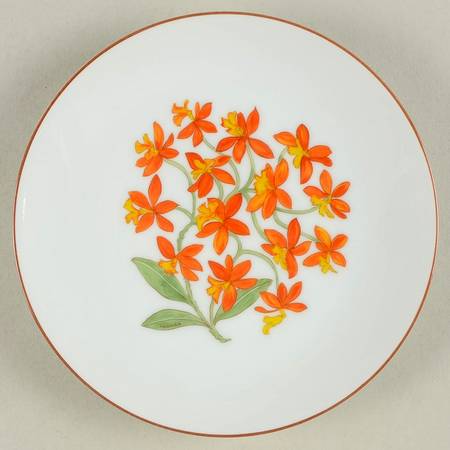 Jardin des Orchidees Bread & Butter Plate