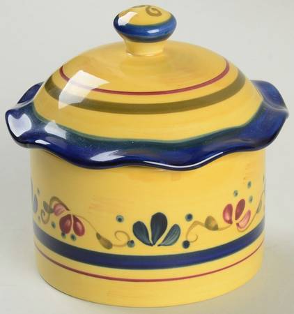 Welcome Home Sugar Bowl & Lid