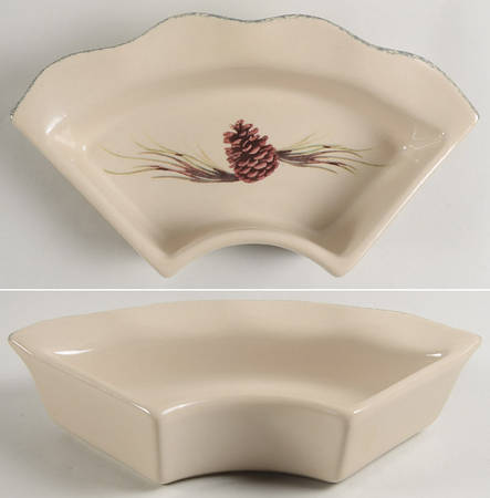 Northwoods Side Section for Lazy Susan (6 Pc & Metal Stand)